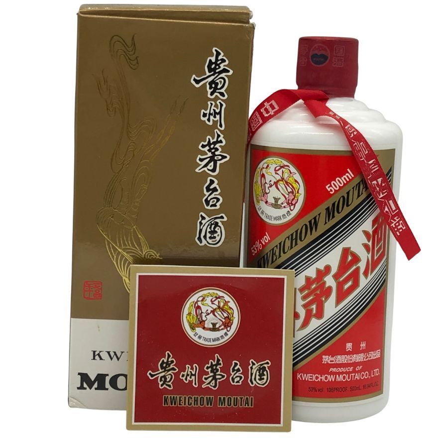 貴州茅台酒 マオタイ酒 天女ラベル 2018 53% 500ml 【L4