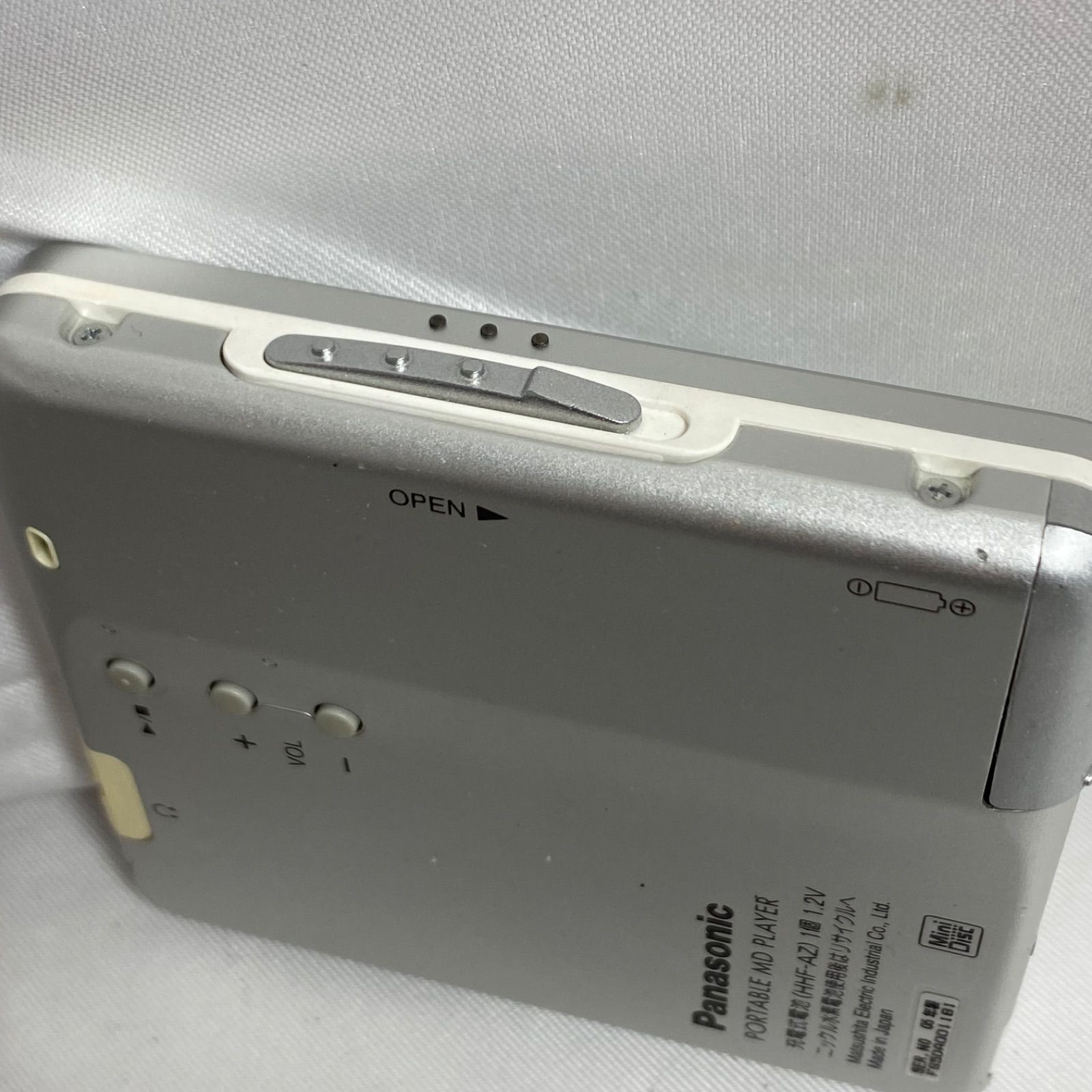 Panasonic パナソニック ポータブルMDプレーヤー SJ−MJ100 【動作確認