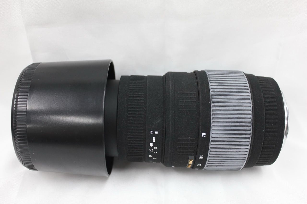 シグマ DG 70-300 キャノンマウント 返品保証】 シグマ Sigma DG 70-300mm F4-5.6 キャノンマウント レンズ