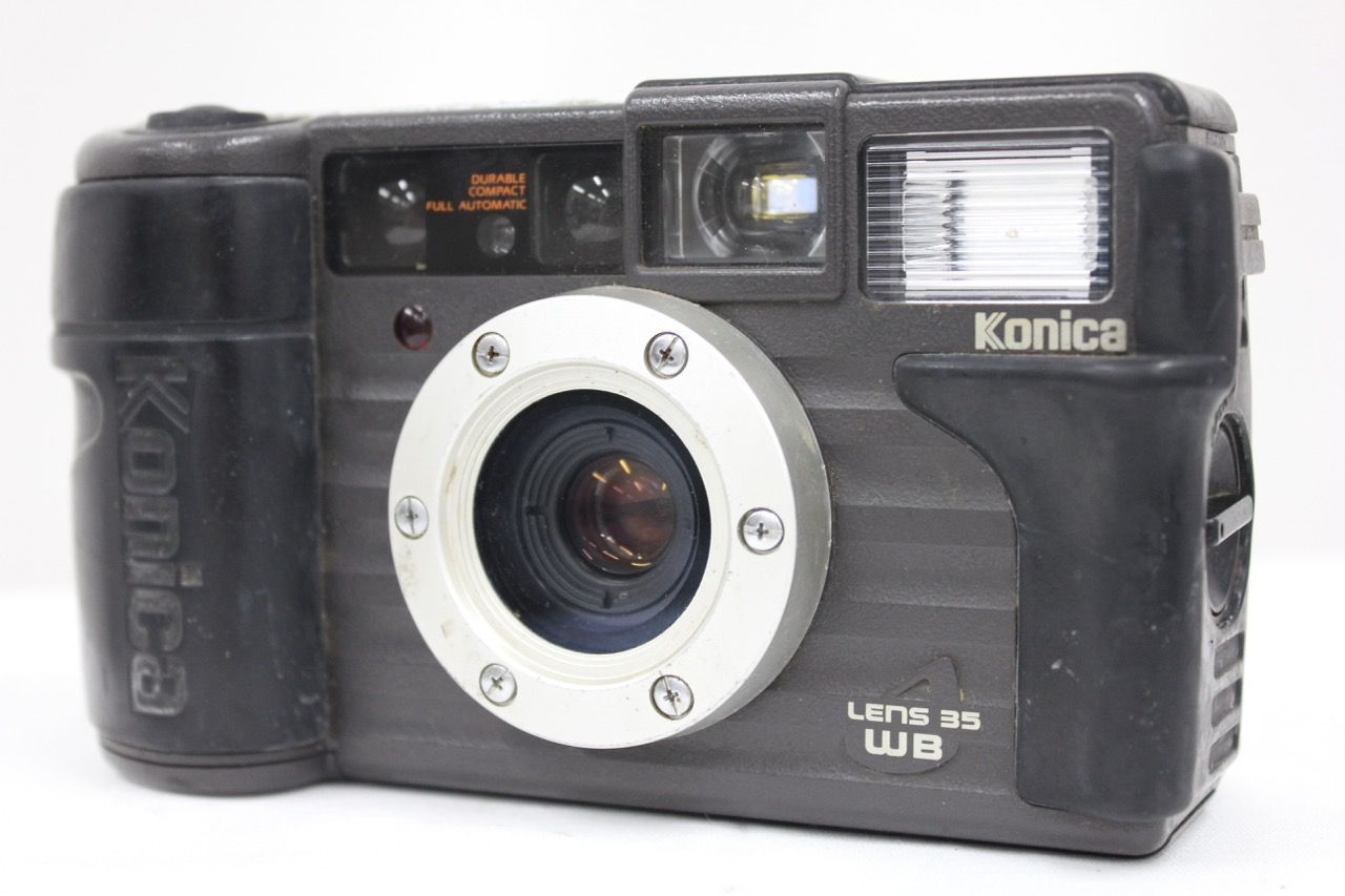返品保証】 コニカ KONICA 現場監督 LENS 35 WB コンパクトカメラ