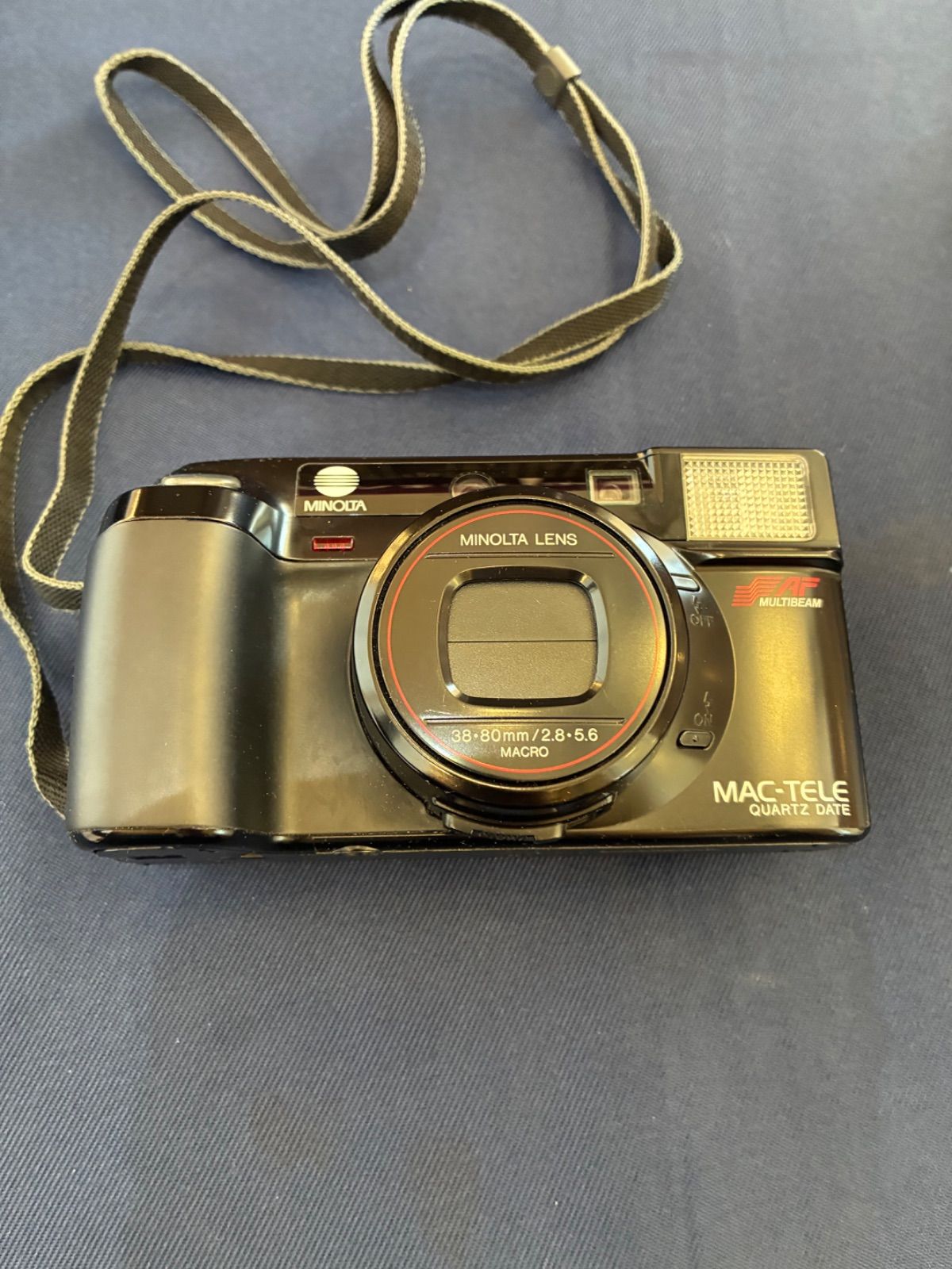 MINOLTA MAC-TELE フィルムカメラ 整備済 美品】ミノルタ Mac-Tele 60
