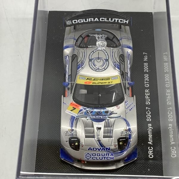 ミニカー EBBRO ORC Amemiya SGC-7 SUPER GT300 2008 中古】エブロ 1/43 ORC Amemiya SGC-7 SUPER GT300 2008 No.7 シルバー