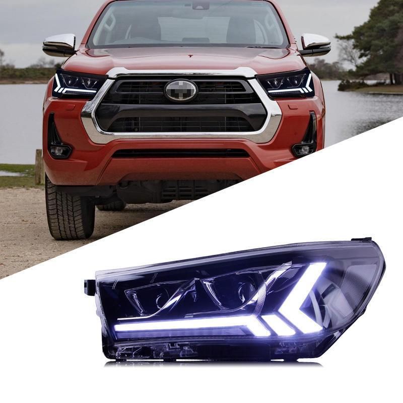ハイラックス REVO / VIGO 2015-2020 用 LEDヘッドライト ヘッドランプ