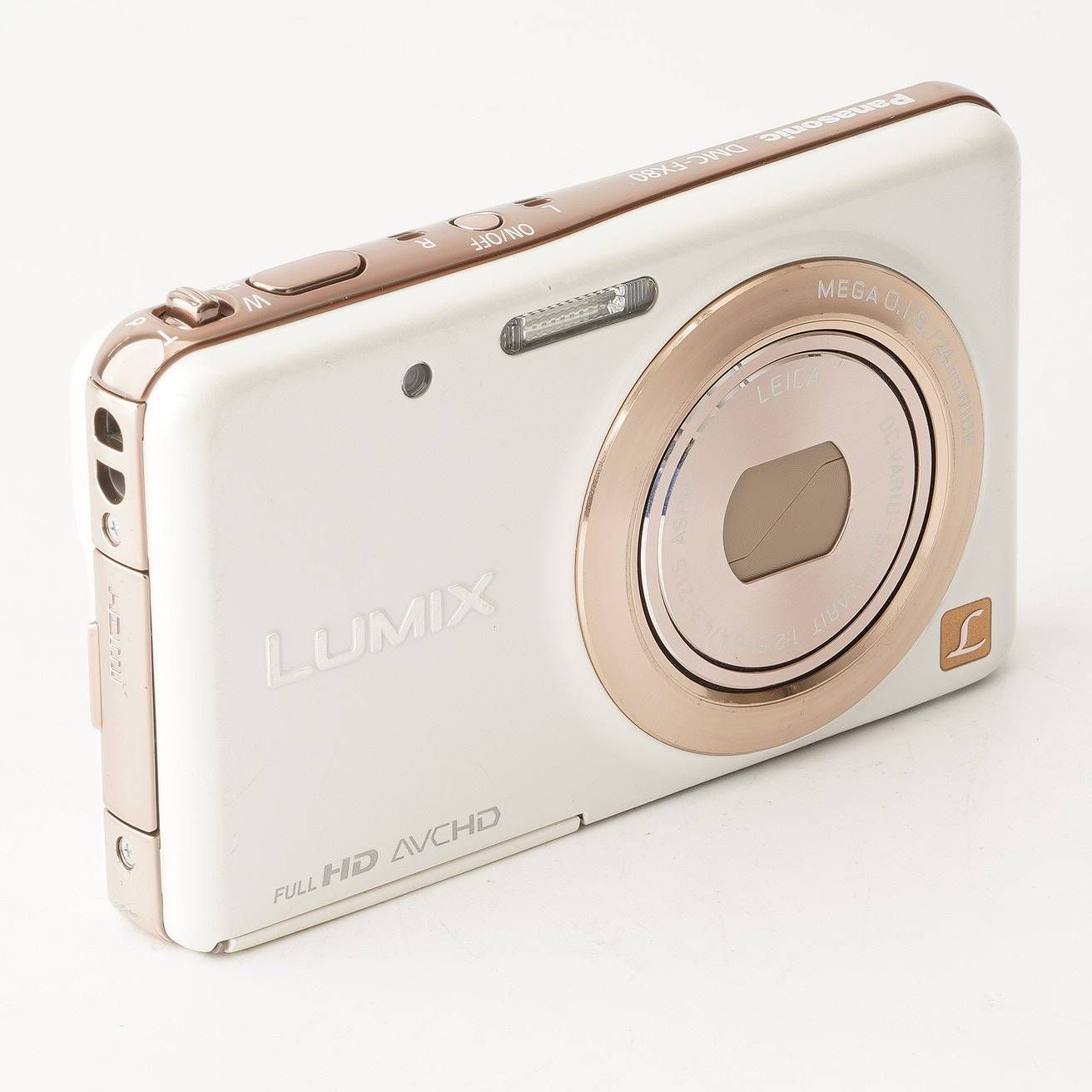 Panasonic - 美品・返品保証Panasonic LUMIX DMC-FX80 ピンク LUMIX