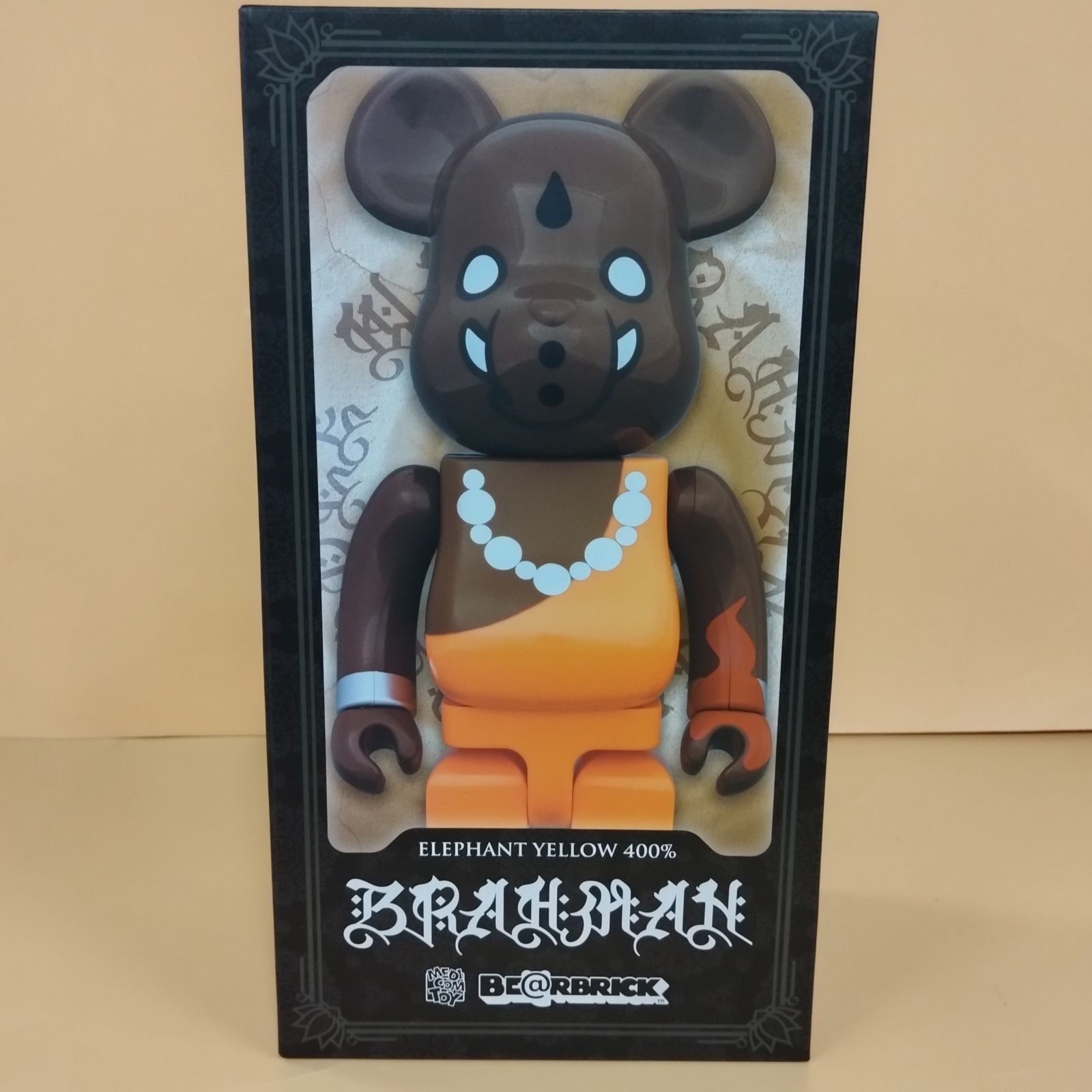 D31221】未開封 未開封品 メディコム・トイ BRAHMAN ELEPHANT YELLOW