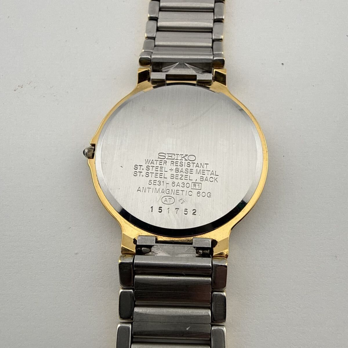 SEIKO 5E31-6A30 セイコー DOLCE ドルチェ メンズ ボーイズ 腕時計 