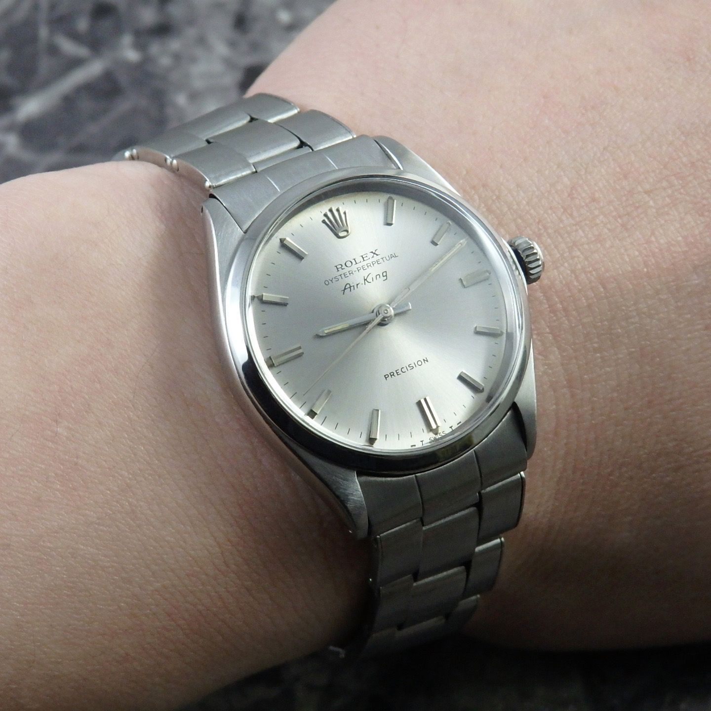 ロレックス エアキング Ref.5500 自動巻き ROLEX 1965年 ROLEX 