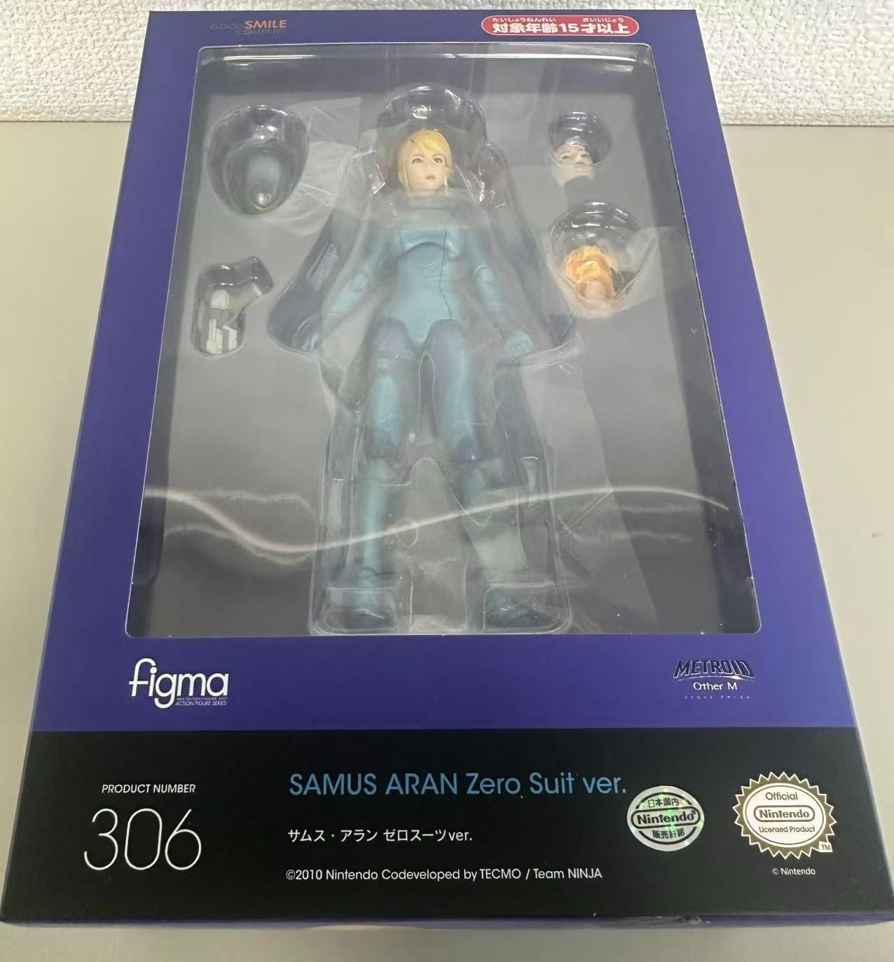 新品未開封 フィギュア figma METROID Other M サムス・アラン 