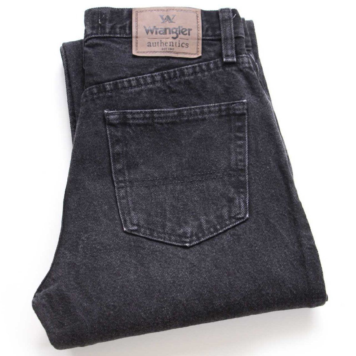 00s メキシコ製 Wranglerラングラー ブラック デニムパンツ W29 L30 