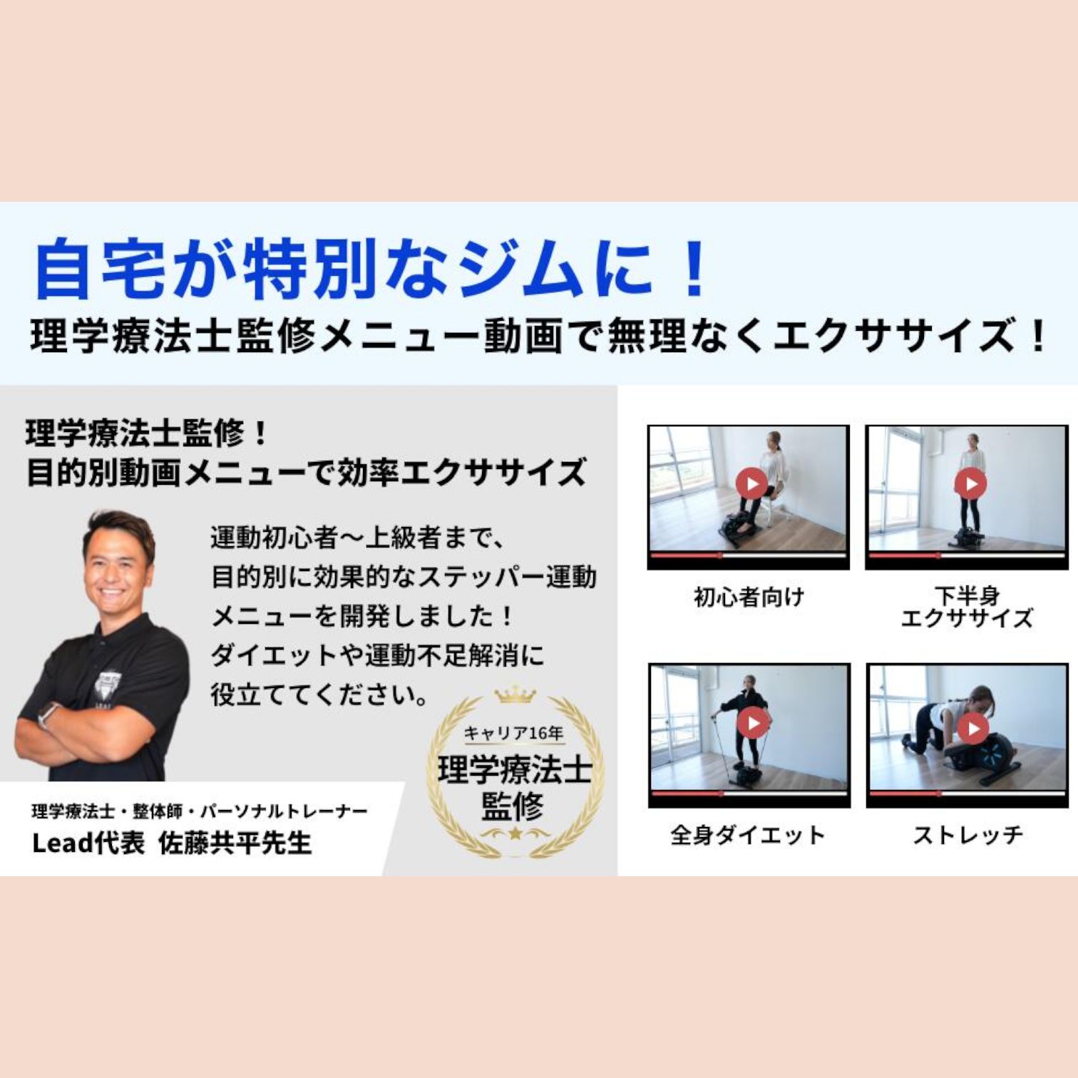 2919 エアロバイク ステッパー Aspiracoin 静音 コンパクト リハビリ