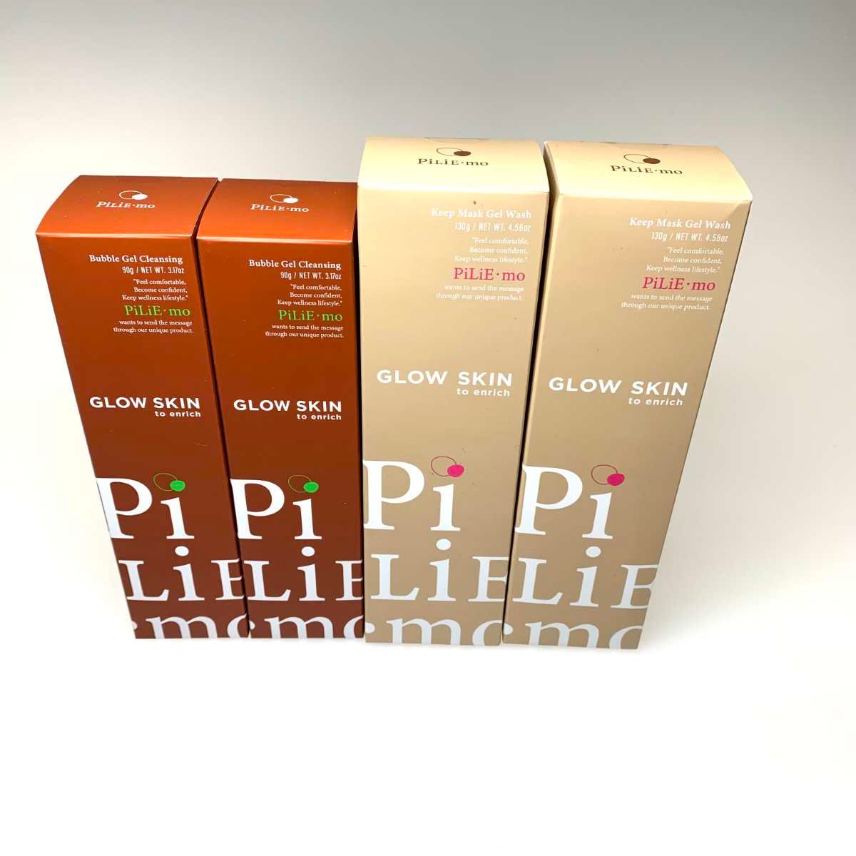 Pilie:mo キープマスクジェルウォッシュ 3本バブルジェルクレンジング