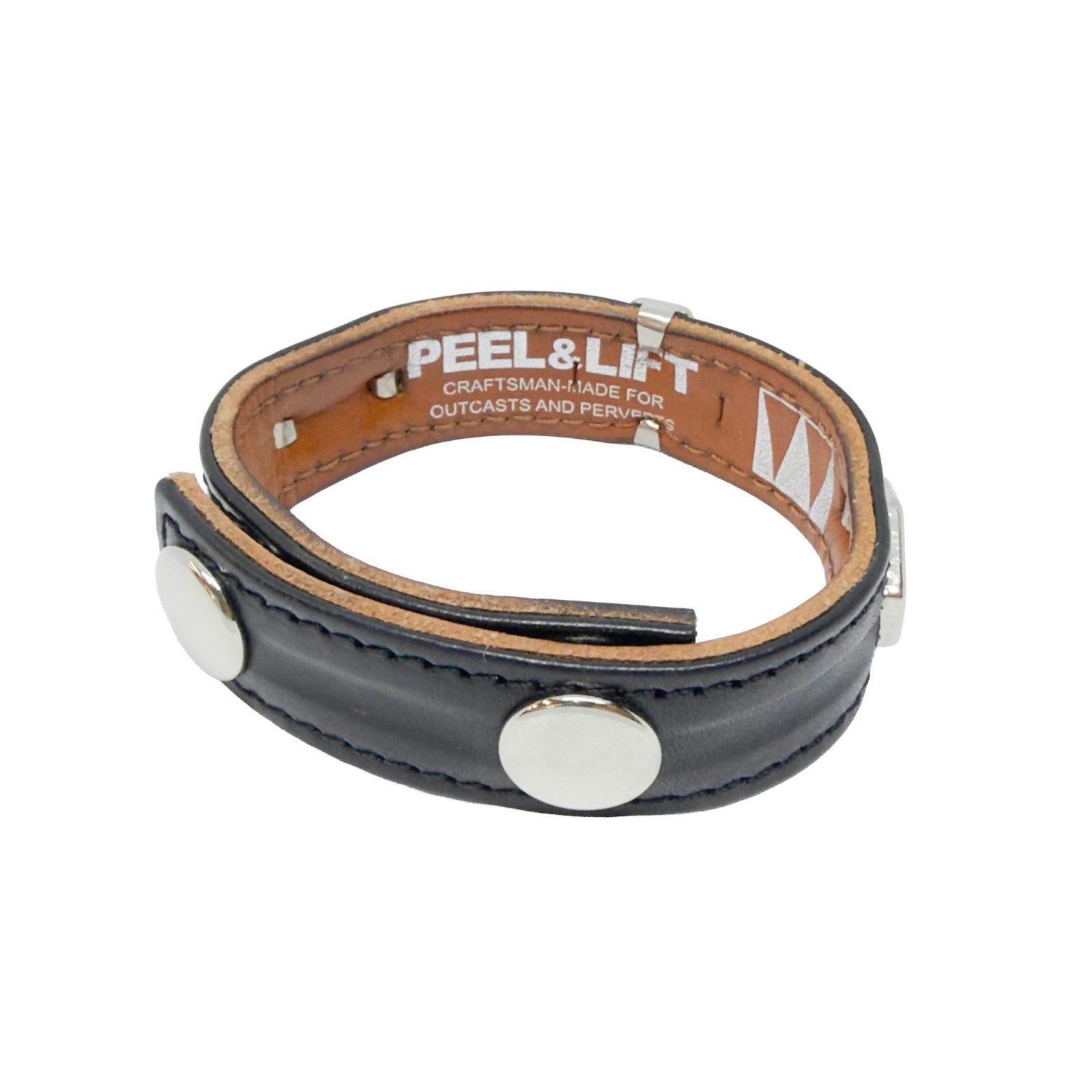 PEEL&LIFT ピールアンドリフト スタッズ レザーブレスレット - メルカリ