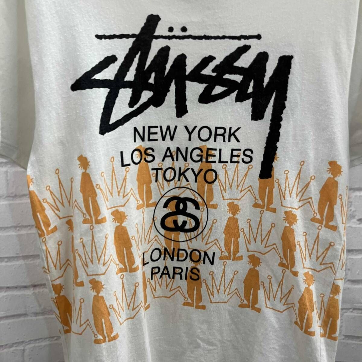 STUSSY / ステューシー / 半袖Tシャツ / サイズM / ホワイト - メルカリ