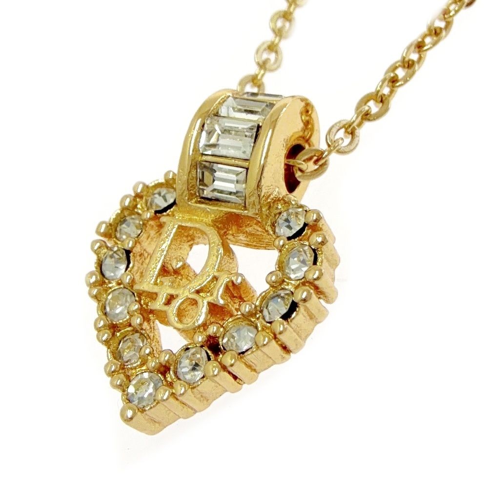 中古】Christian Dior クリスチャンディオール GP ラインストーン Dior