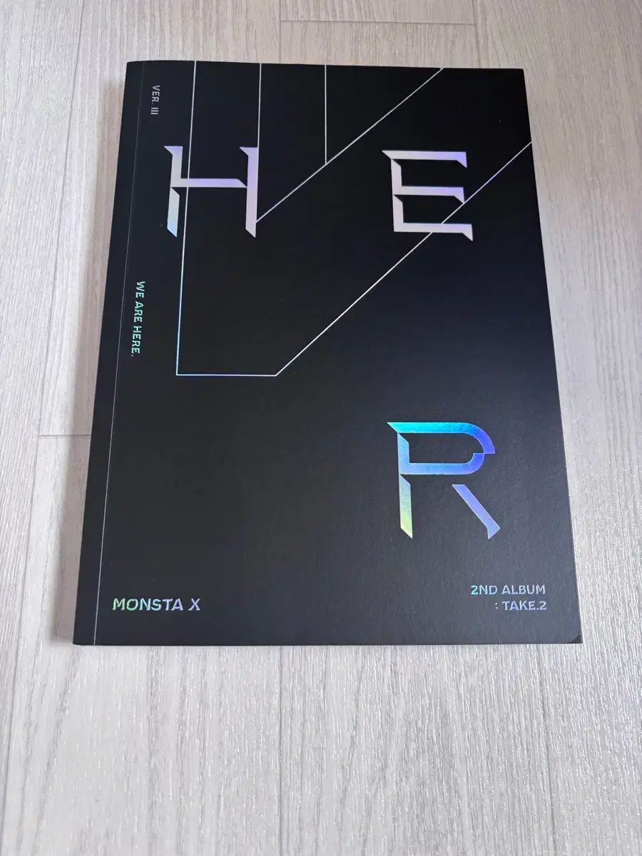 MONSTA X(モンスタエックス・モネク) サイン アルバム 2集 Take 2 WE 