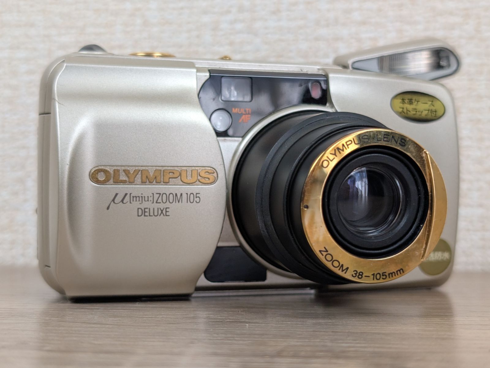 μ OLYMPUS DELUXE オリンパス 0 ZOOM 公式通販 ZOOM105 フィルムカメラ