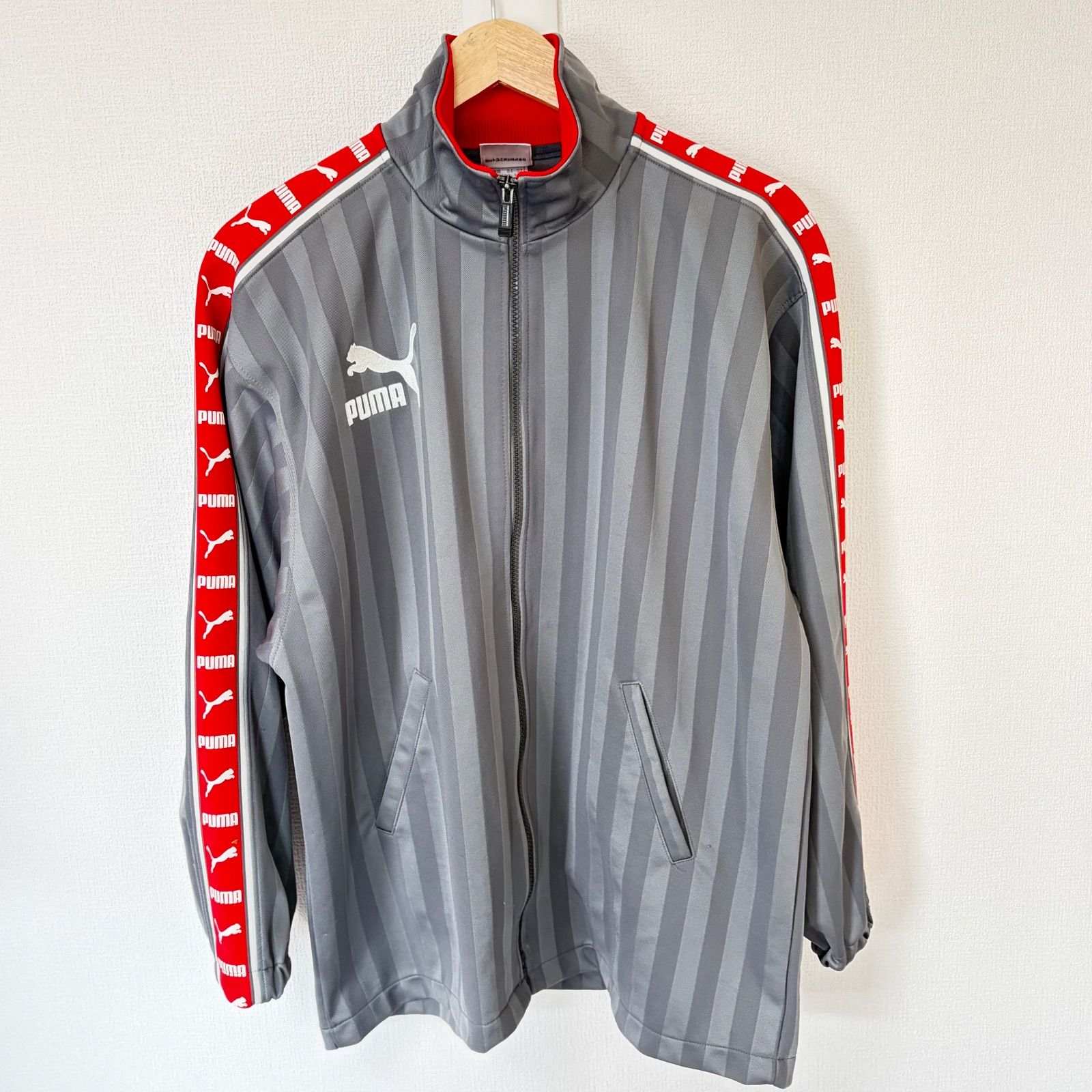 日本製◎(^w^)b PUMA プーマ トラックジャケット ジャージ バック 