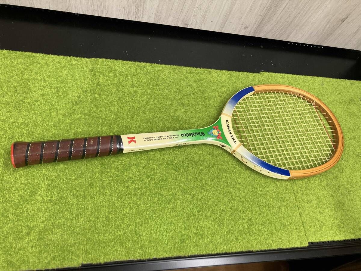 テニスラケット 硬式 KAWASAKI WIMBLEDON WOMENS DOUBLES CHAMPION