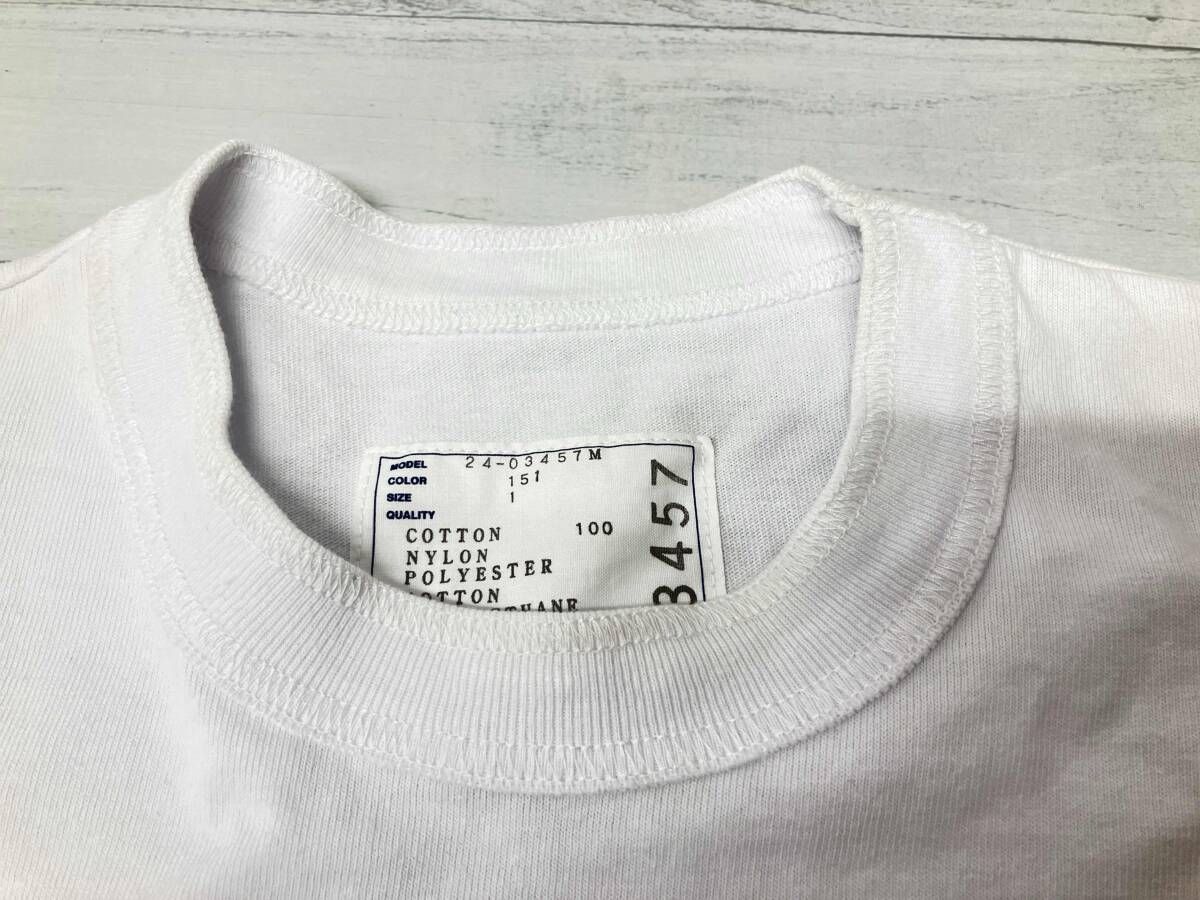 sacai サカイ 24-03457M 半袖シャツ サイズ:1 白 夏 - メルカリ