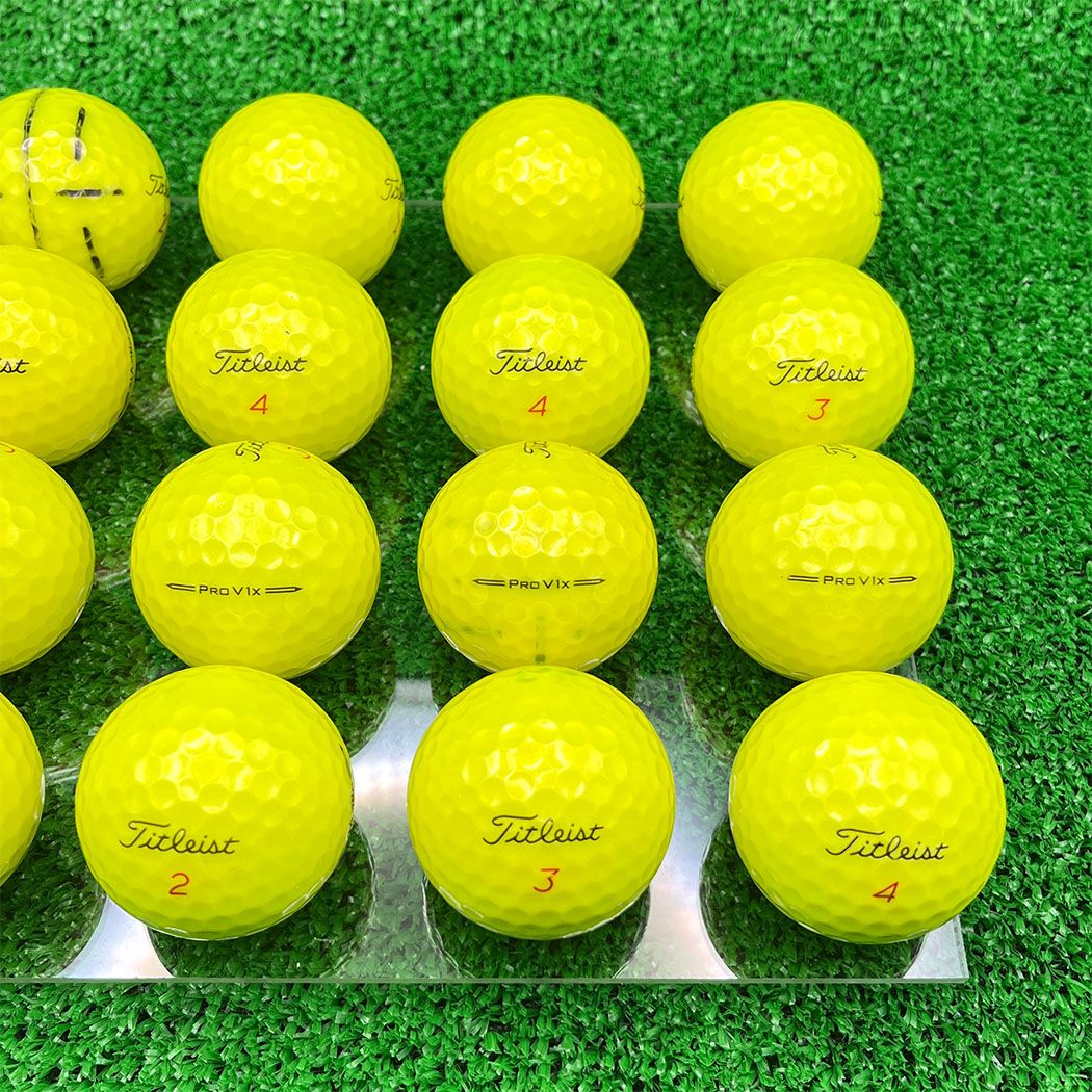 ロストボール タイトリスト Pro V1x 20球 2023年モデル イエロー A