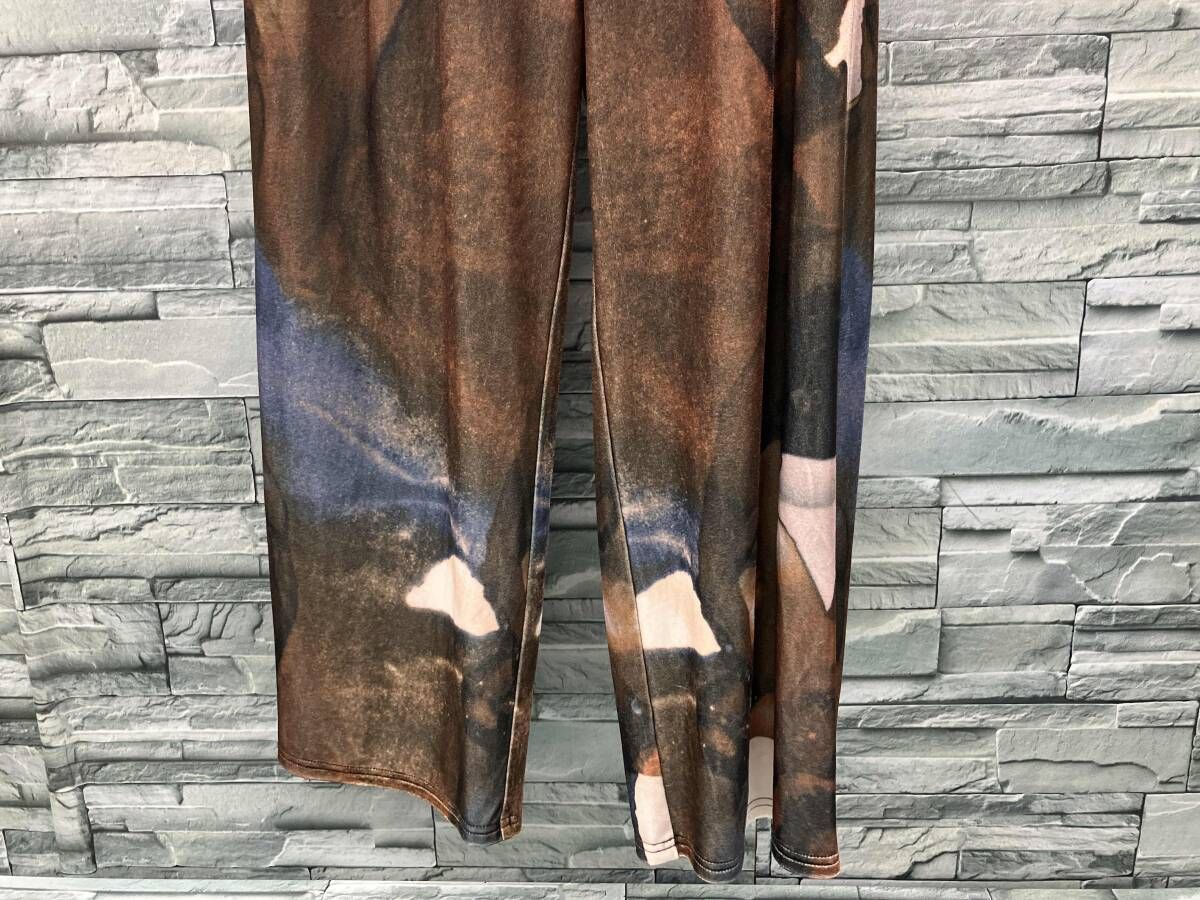 AMERI/パンツ／VINTAGE RUST INK ART WIDE PANTS/Mサイズ 【公式通販】