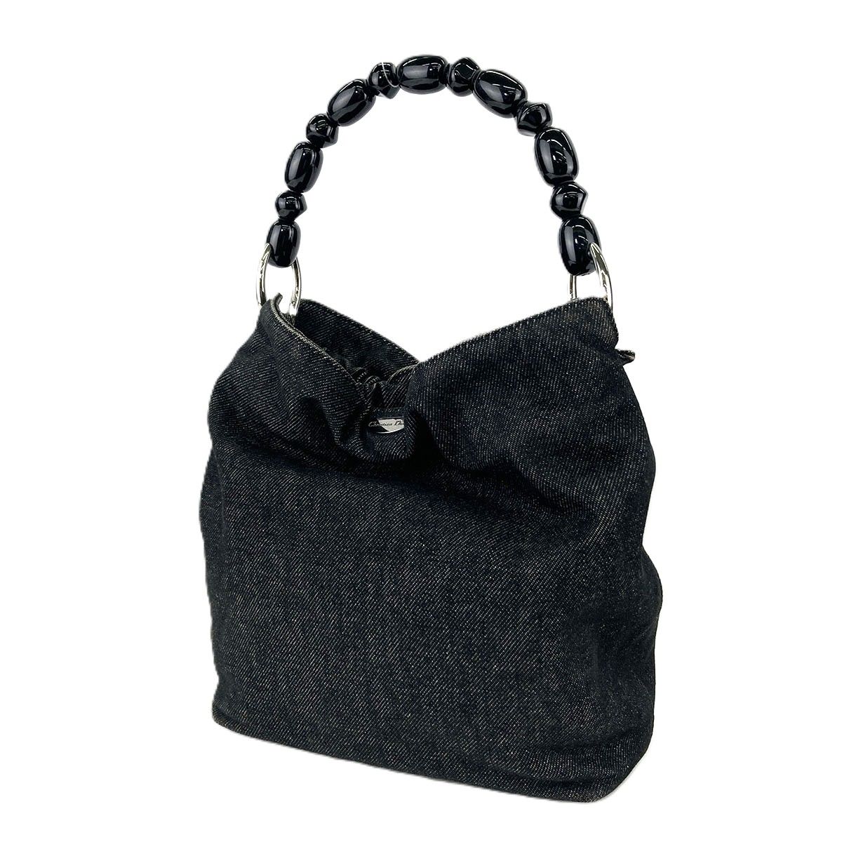 Christian Dior クリスチャンディオール マリスパール デニム ロゴ 