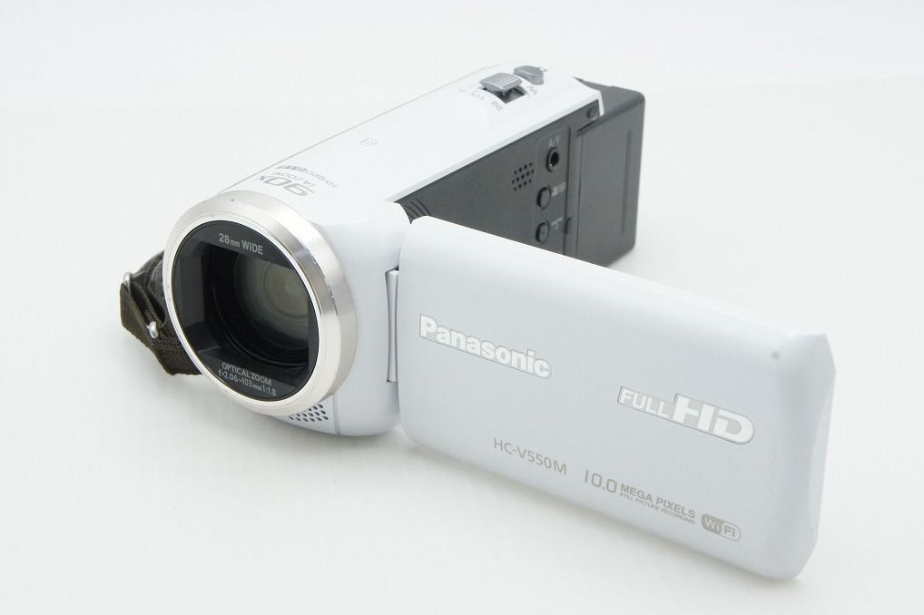 良品 Panasonic パナソニック HC-V550M-W デジタルビデオカメラ