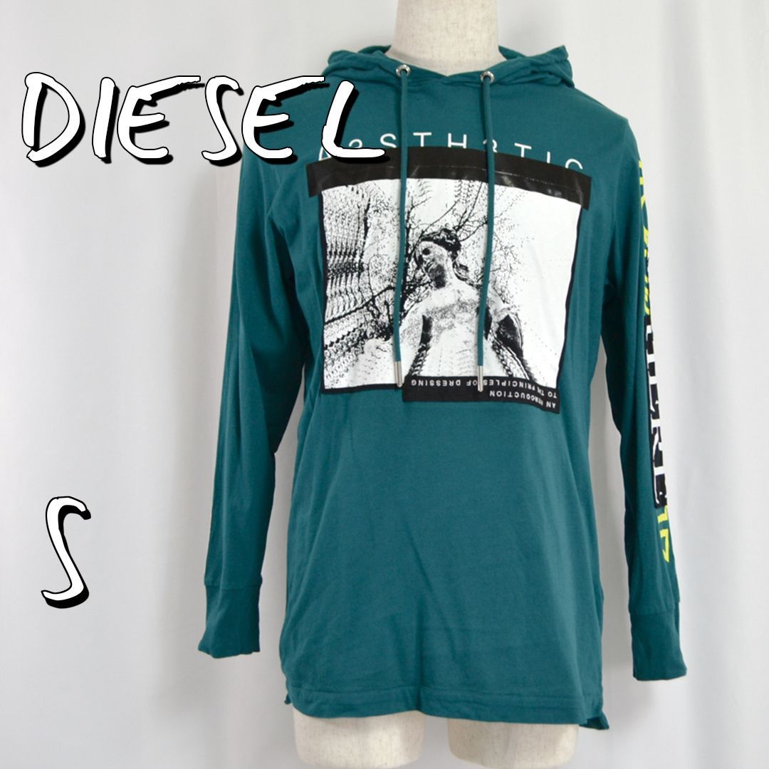 極美品】DIESELディーゼル 18AW a3sth3ticスクエアフォトプリント 