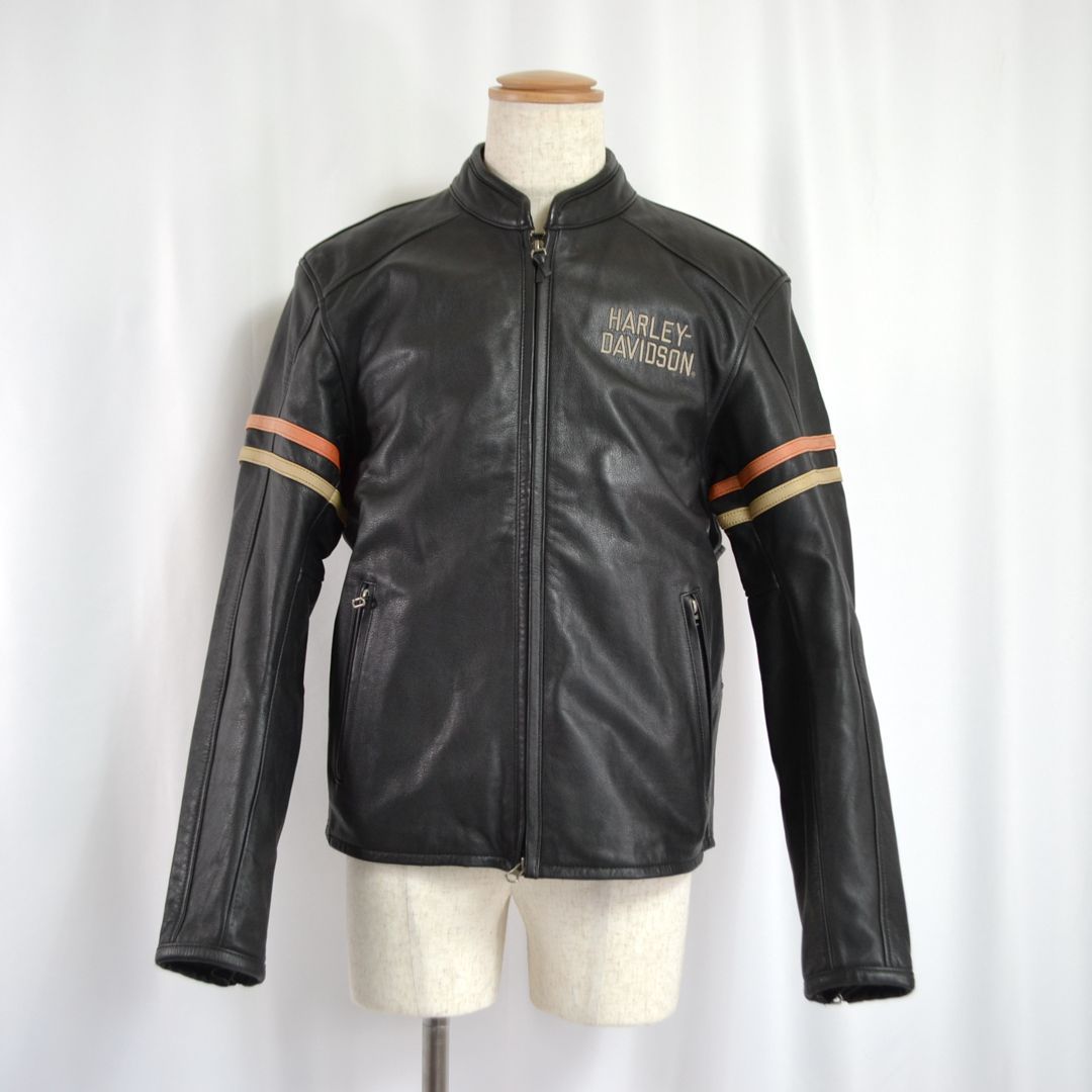美品】Harley-Davidsonハーレーダビッドソン 00sヴィンテージ レザー 
