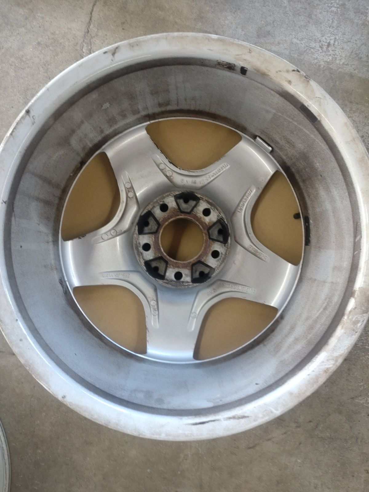 希少♪ メルセデスベンツ CLK55 AMG BBS RD077 RD078 純正 17インチ 