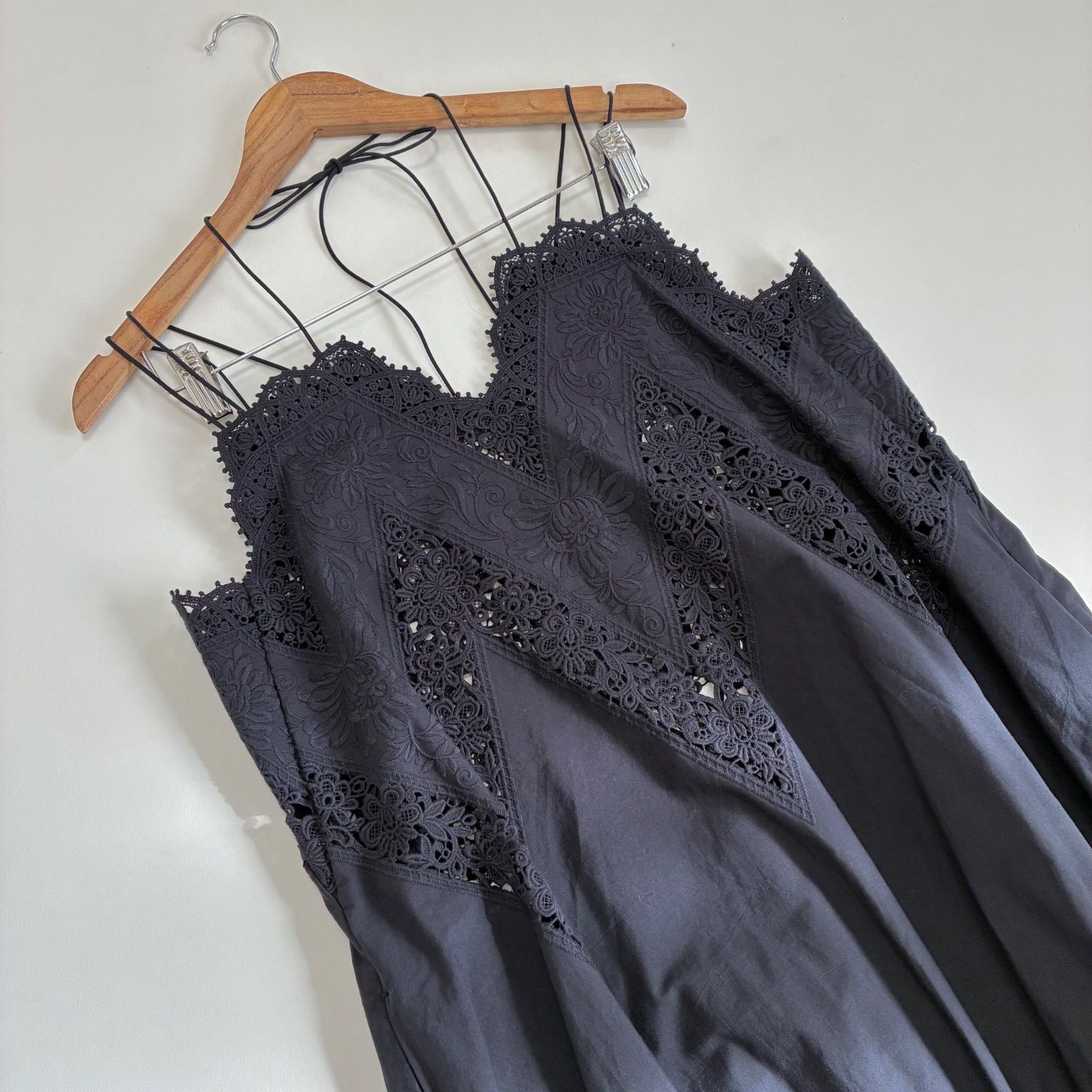 Drawer ドゥロワー ☆24AW PRE2 コットン 刺繍 レース エンブロイ 