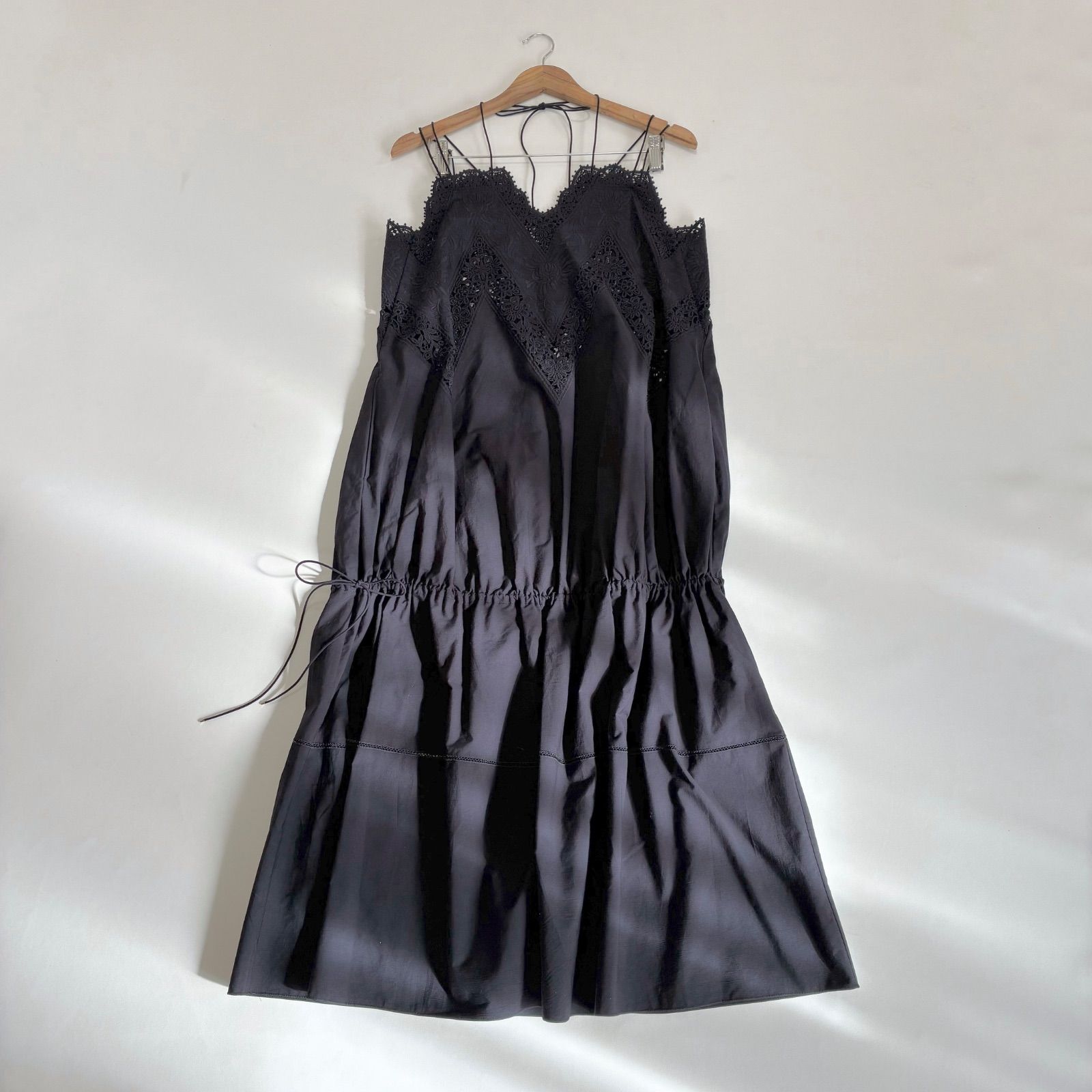 Drawer ドゥロワー ☆24AW PRE2 コットン 刺繍 レース エンブロイ 