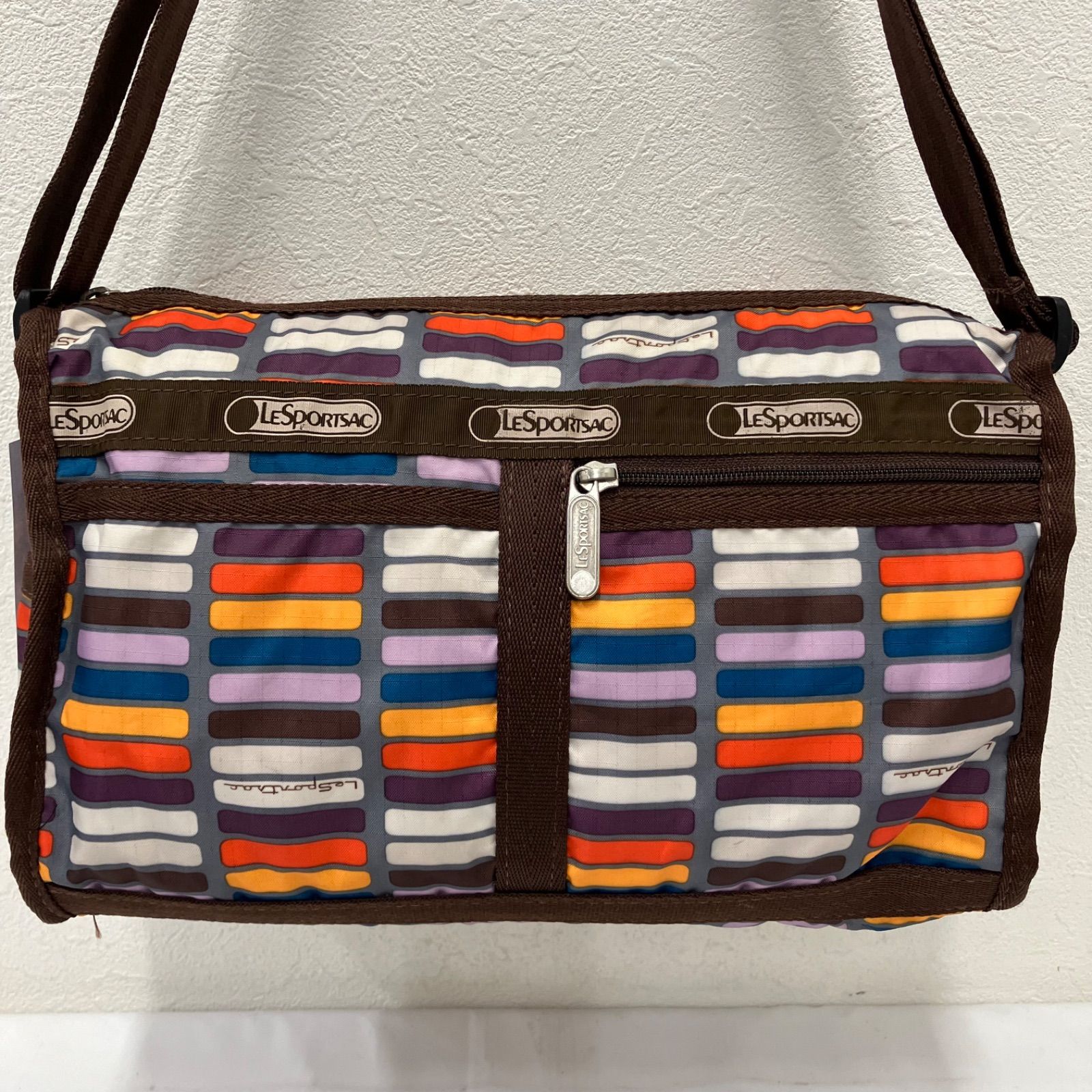 1037 LeSportsac レスポートサック ショルダーバッグ 斜めがけ 紐調節 