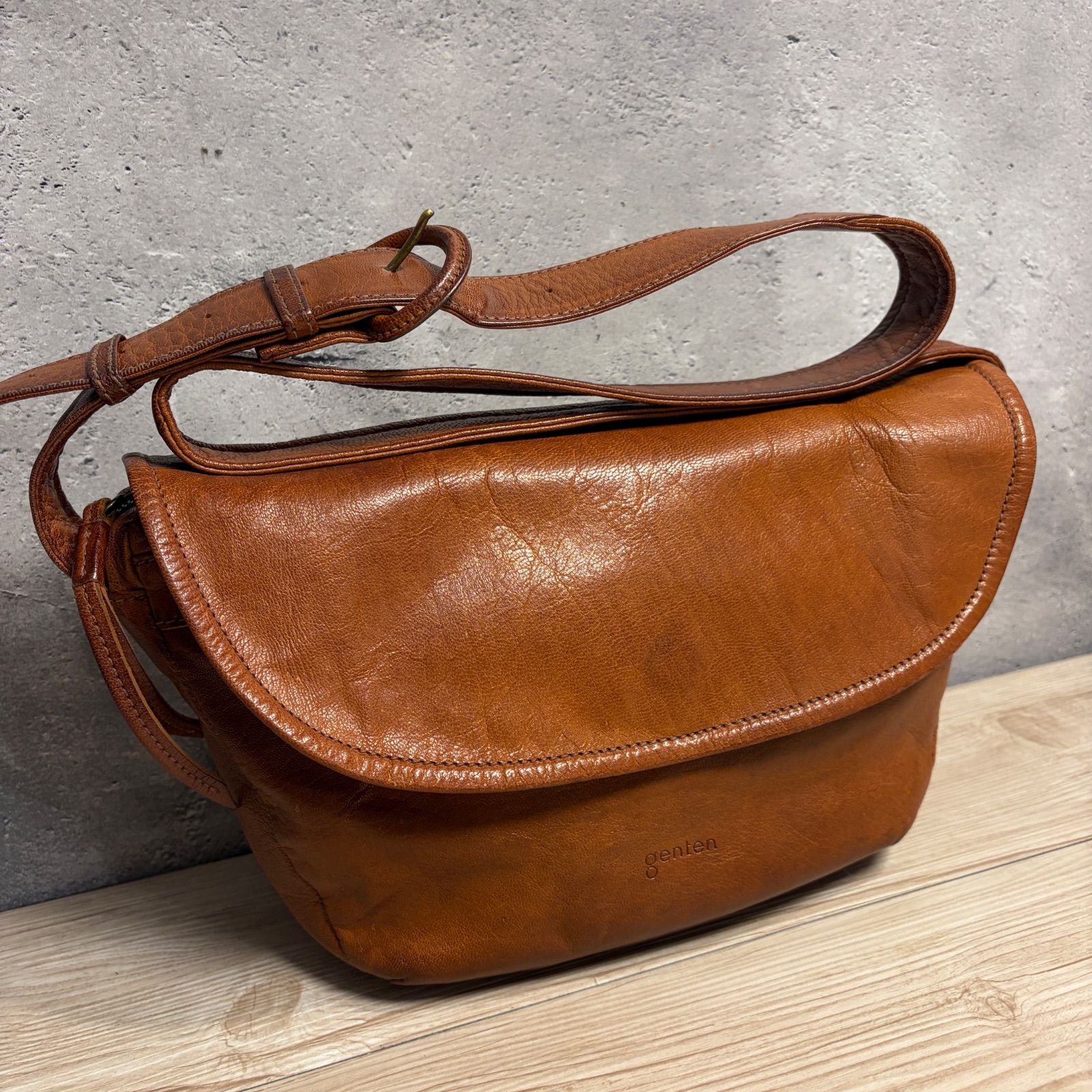 ✨希少 genten ゲンテン 25周年限定 2wayショルダーバッグ 未使用級 