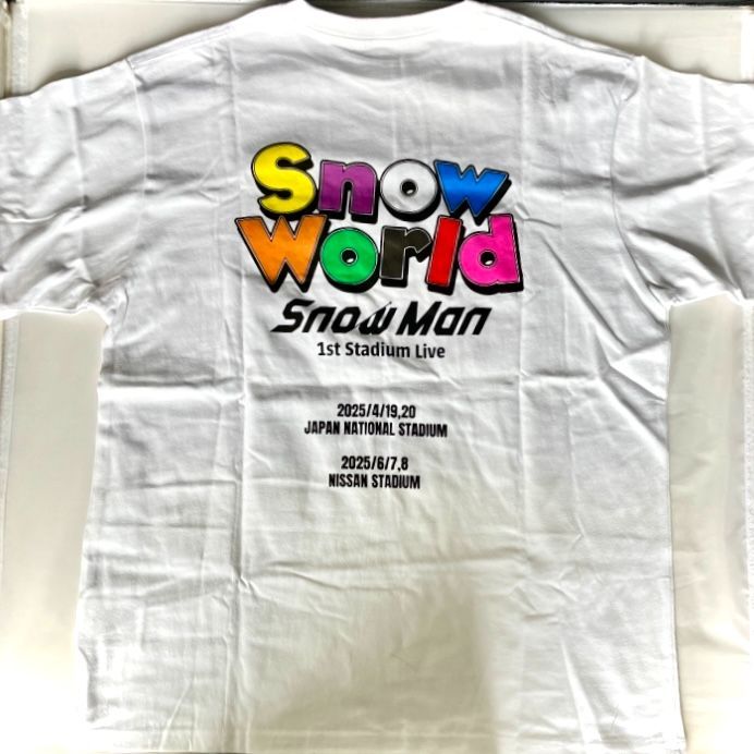  Man 1st Stadium Live 新品未開封　正規品 新品】SnowMan 1st stadium live／Tシャツ