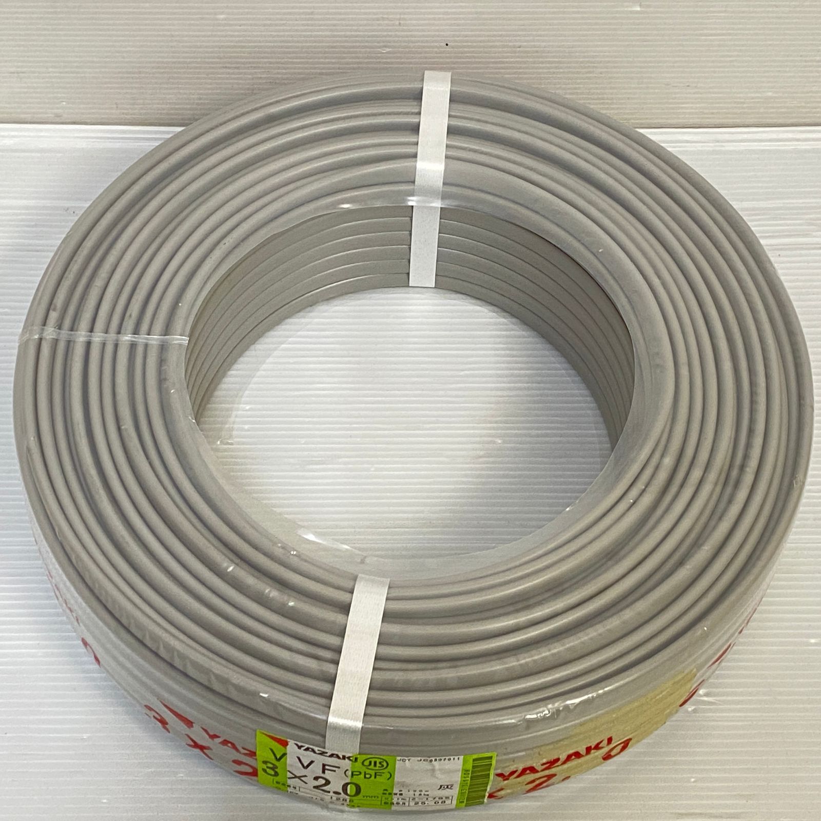 YAZAKI VVF 3×2.0mm ※商品説明必読 【公式通販】