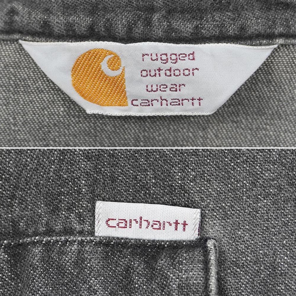 カーハート Carhartt 80s 90s 80-90年代 先染めブラックデニム