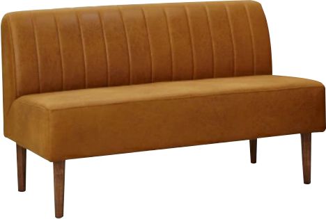  引取 岐阜店 2人掛ソファ ソルナ LT01キャメル レザーテックスアニリン 肘無 関家具 8 2人掛けソファ 2人掛け 3人掛けソファ ソファ ソファベッド