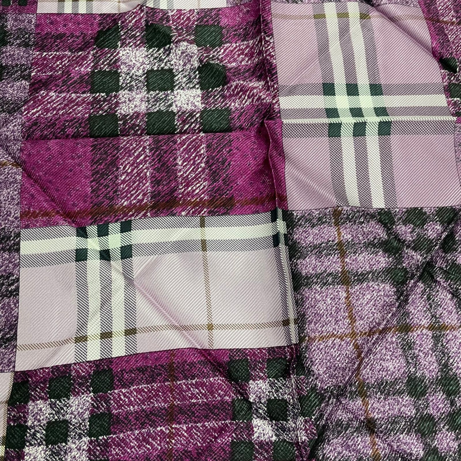 BURBERRY BURBERRY バーバリー パープル ノバチェック 半袖 Tシャツ S 