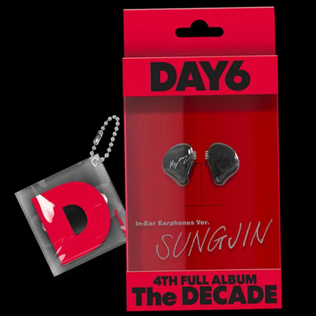 DAY6 The DECADE SUNGJIN イヤモニ風イヤフォン タレントグッズ DAY6（デイシックス）The DECADE イヤホン半 IN EAR