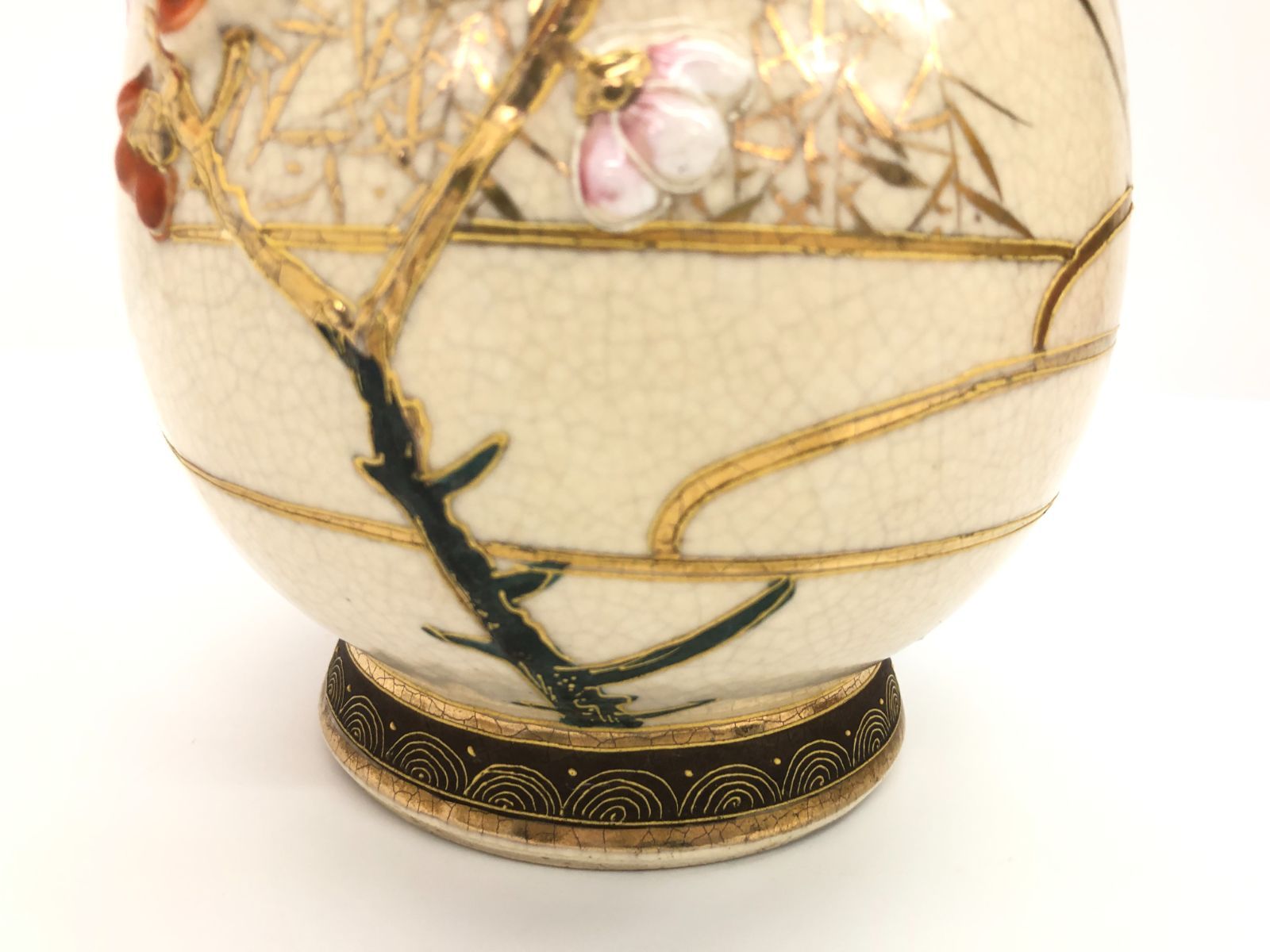 旧家蔵出 珍品 希少 アンティーク 明治大正 骨董品 京薩摩 旧家蔵出 珍品 希少 アンティーク 明治大正 骨董品 京薩摩