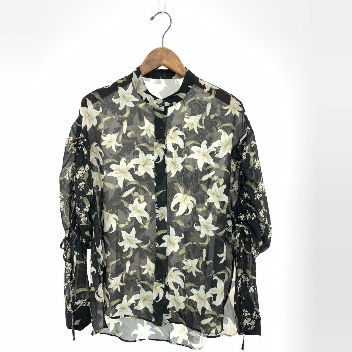 AMERI VINTAGE アメリヴィンテージ TWIN LILY BLOUSE ブラウス/バンド 