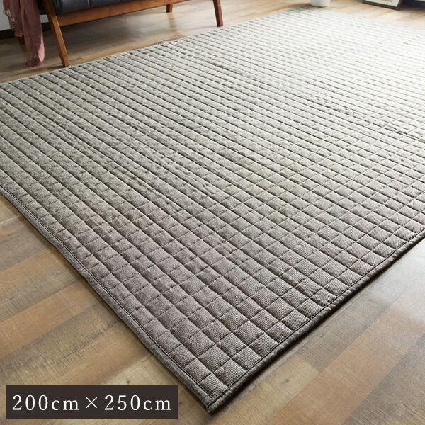 デニムラグ 200×250cm 2.5畳 防ダニ 抗菌防臭 コットン デニム調 デニムラグ 200×250cm 2.5畳 防ダニ 抗菌防臭 コットン デニム調