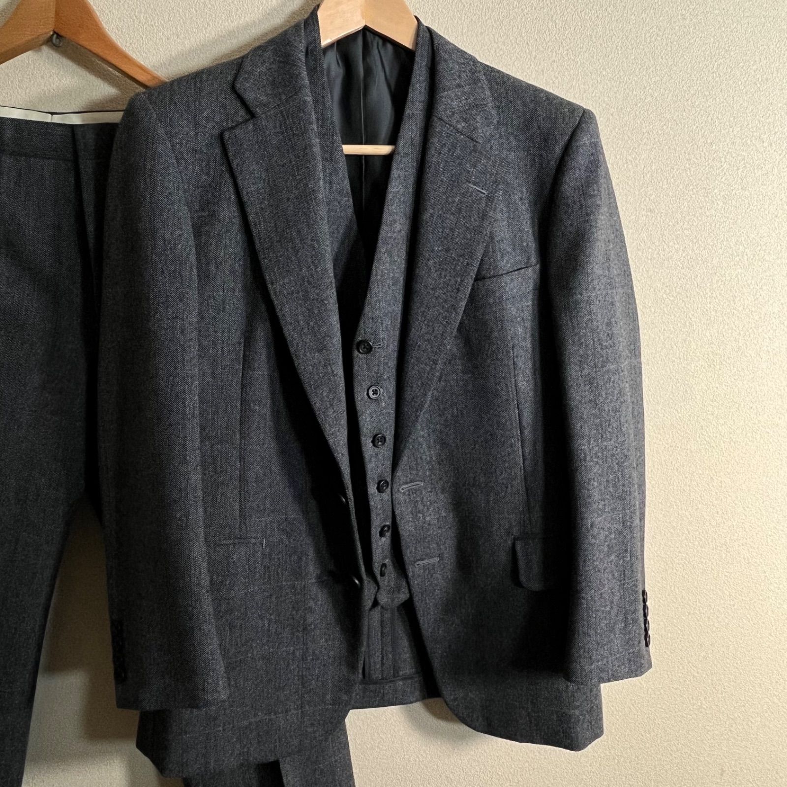 管2603-141】美品☆Burberrys バーバリーズ スリーピース スーツ 