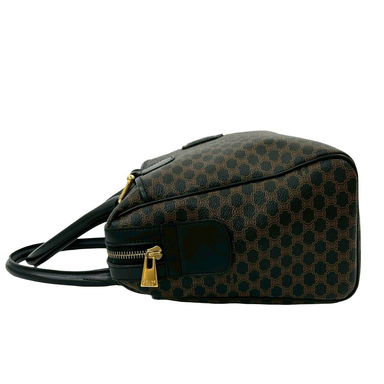 極 美品 CELINE セリーヌ ヴィンテージ マカダム ブラゾン トリオンフ