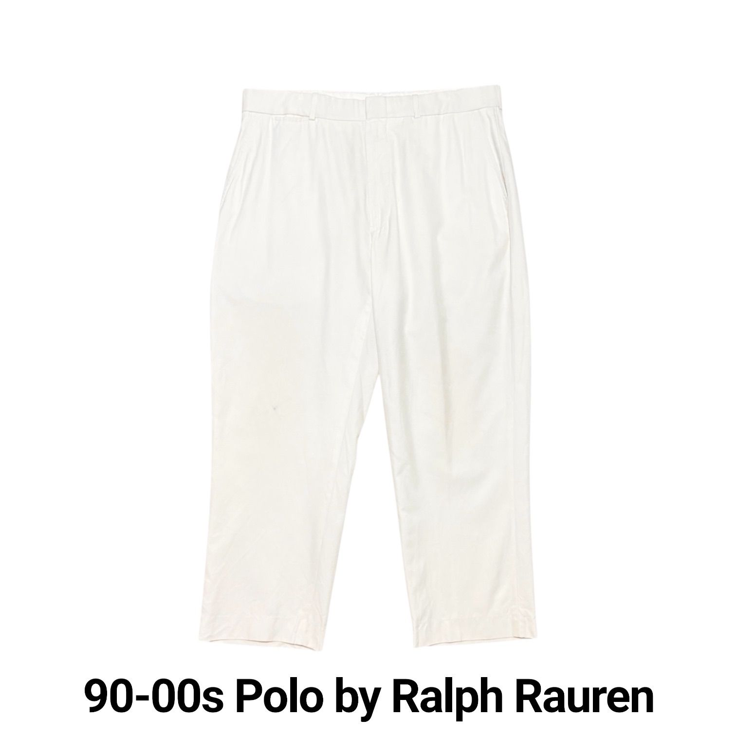 古着 90s 00s ポロ バイ ラルフローレン コットン シルク スラックス 
