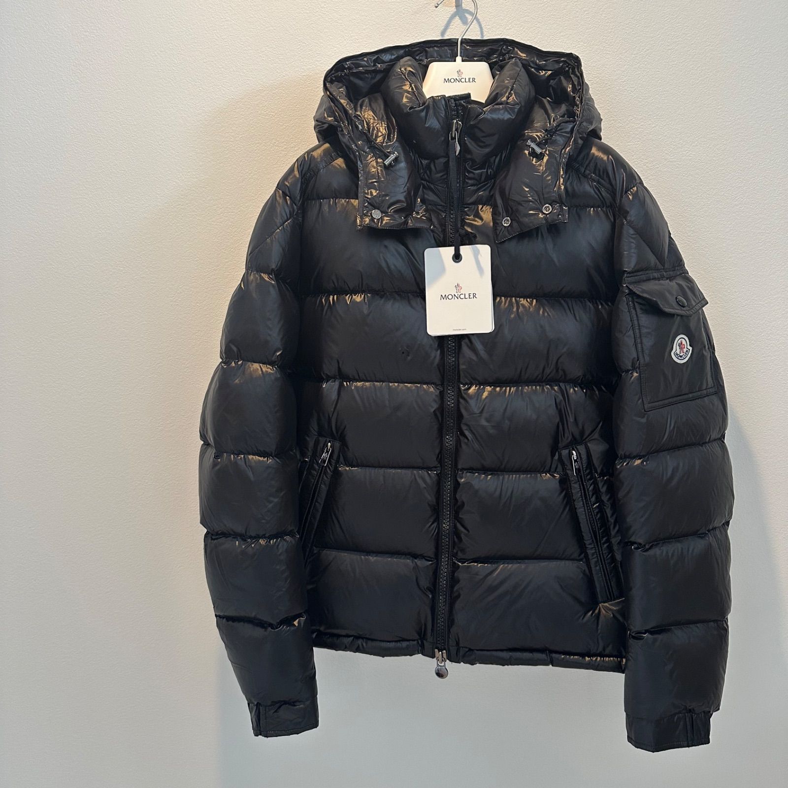 Moncler MAYA Black モンクレール マヤ 現行日本直営定価300,300円 