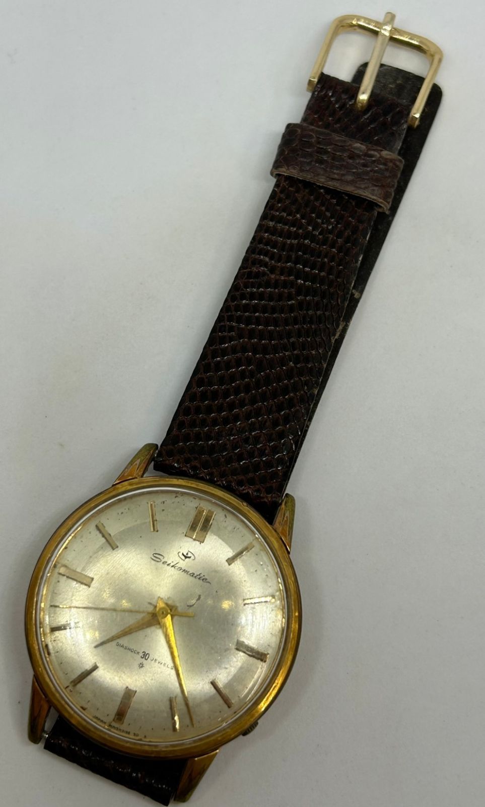 Seikomatic セイコーマチック DIASHOCK 20石 SEIKO 自動巻 稼働品