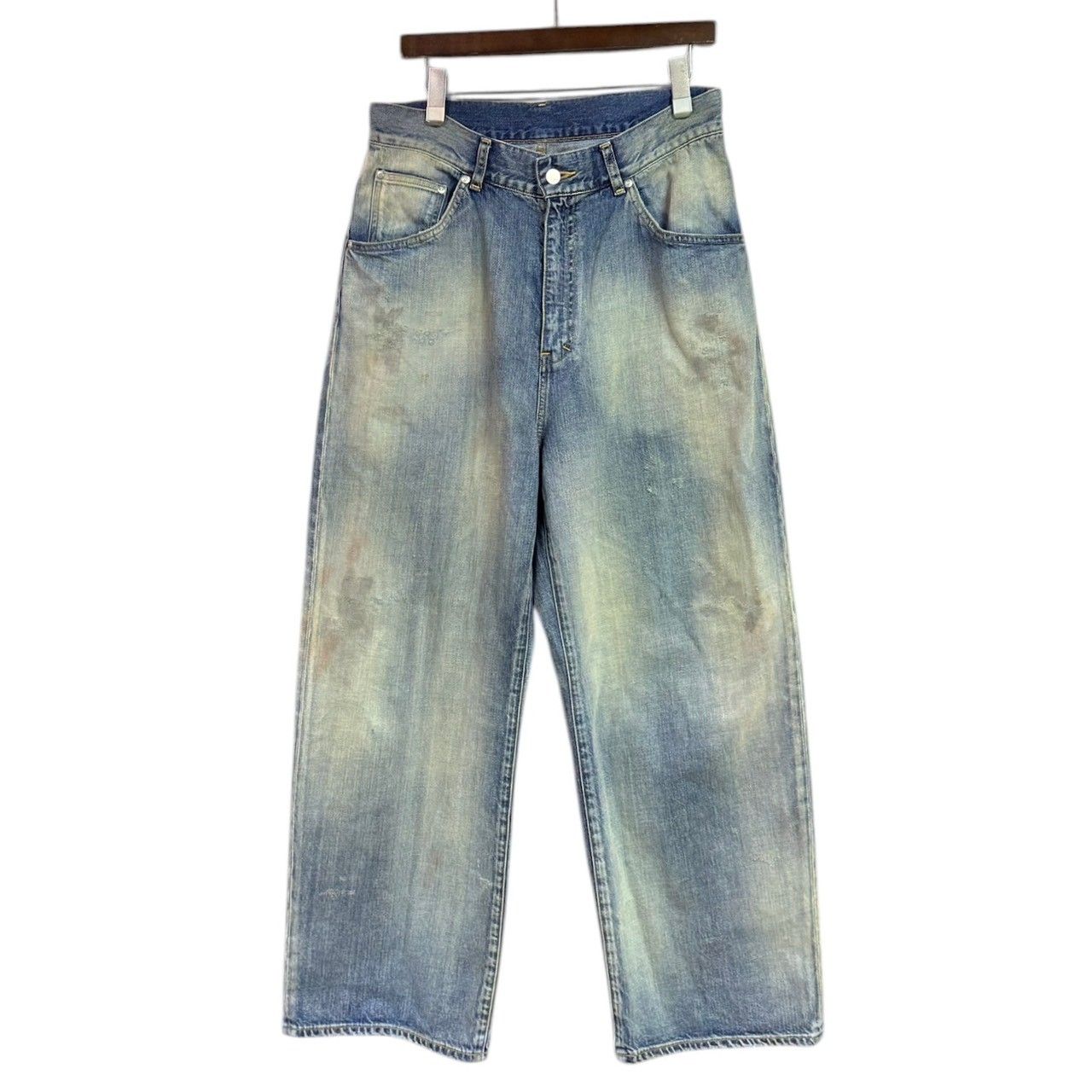 ANCELLM アンセルム 25AW AGING01 ダメージ加工デニムパンツ ANC-PT93 