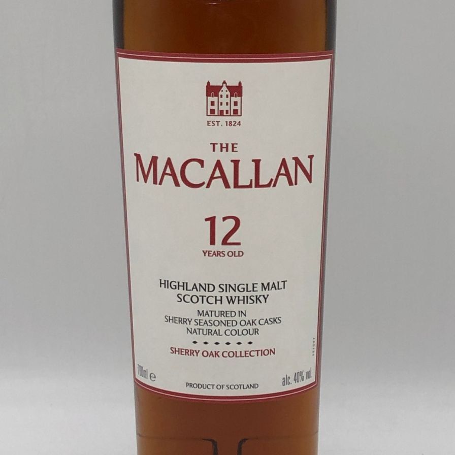 マッカラン 12年 シェリーオーク 700ml 未開栓 - メルカリ